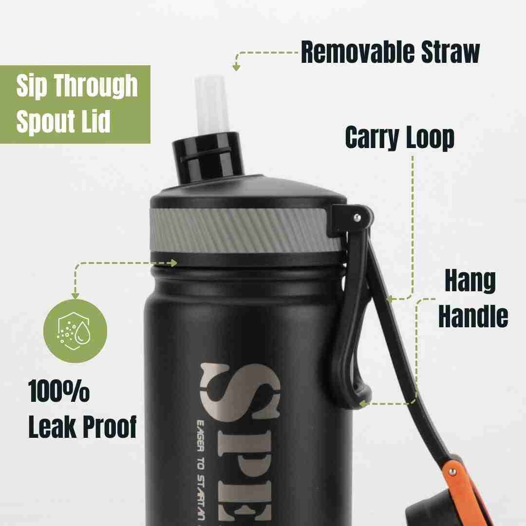 22oz Insulated Stainless Steel Protein Shaker-8