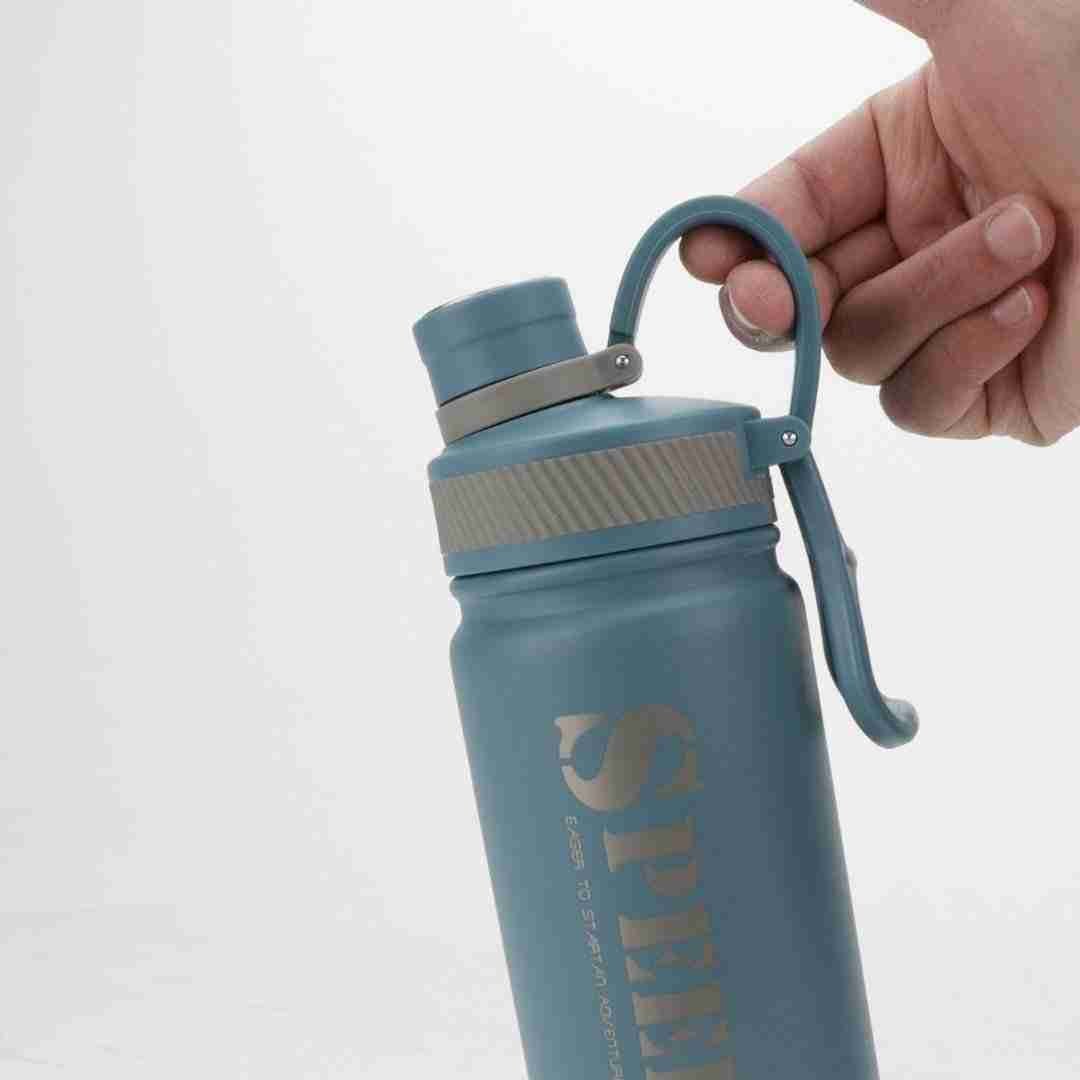 22oz Insulated Stainless Steel Protein Shaker-11