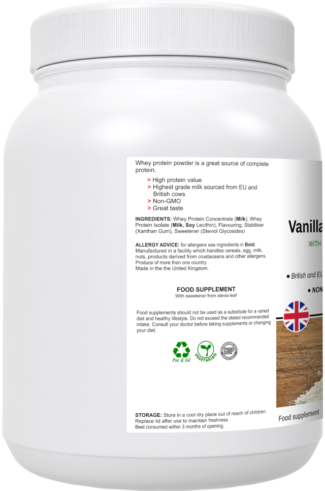 Vanilla Whey Protein Mix-2